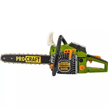 Ручная пила бензиновая PROCRAFT K450L