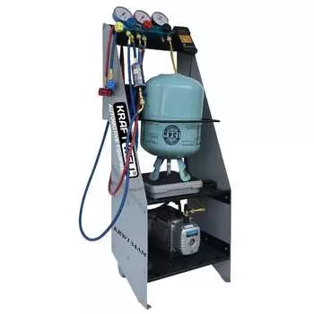Ручная станция для заправки автомобильных кондиционеров KraftWell