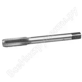 Ручной одинарный метчик для нарезания метрической резьбы ЗУБР