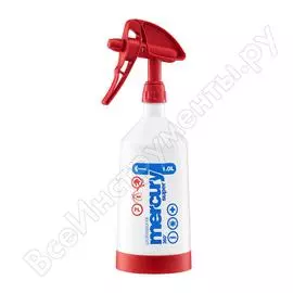 Ручной опрыскиватель kwazar mercury pro+ 1 л, красный wtm.0132