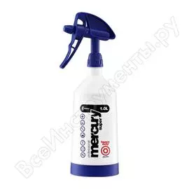 Ручной опрыскиватель kwazar mercury super alkaline 1 л wtm.0138