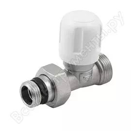 Прямой ручной никелированный вентиль ELSEN