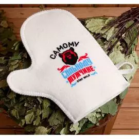 Рукавица для бани Банная забава