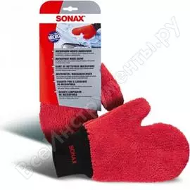 Рукавица из микрофибры для мойки автомобиля sonax profiline 428200