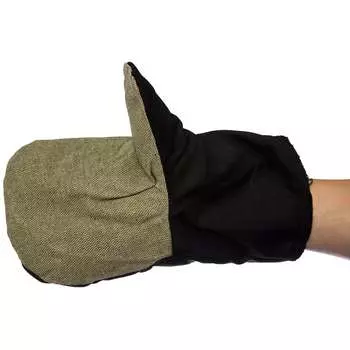 Рукавицы утеплённые с брезентовым наладонником авангард-спецодежда 8595