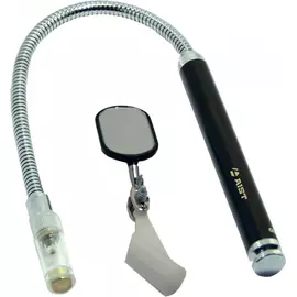 Рукоятка с гибким стержнем с зеркалом и магнитом 3 в 1 aist 19913803 00-00004156