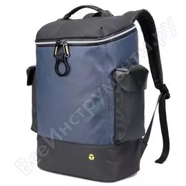 Рюкзак tc723 tangcool черный-синий 60006-186