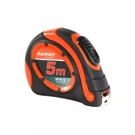 Обрезиненная рулетка Patriot MTA-5 350005035