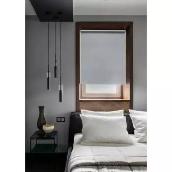 Рулонная штора Эскар Blackout silverback 81462140160