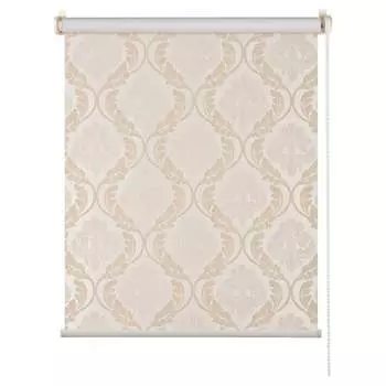 Рулонная штора - миниролло ПраймДекор Дамаск blackout 23068002