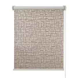 Рулонная штора ПраймДекор Blackout Лабиринт 12160097