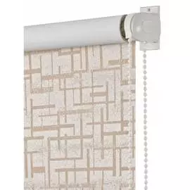 Рулонная штора ПраймДекор Blackout Лабиринт 11048097