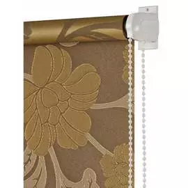 Рулонная штора ПраймДекор Bloom Монохром 23068130