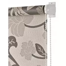 Рулонная штора ПраймДекор Bloom Монохром 23048131