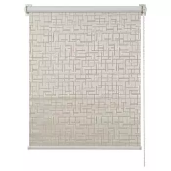 Рулонная штора ПраймДекор Blackout Лабиринт 12180095