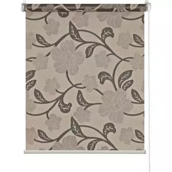 Рулонная штора ПраймДекор Bloom Монохром 23090131