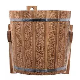 Русский душ Банные штучки Цветочный орнамент 33370