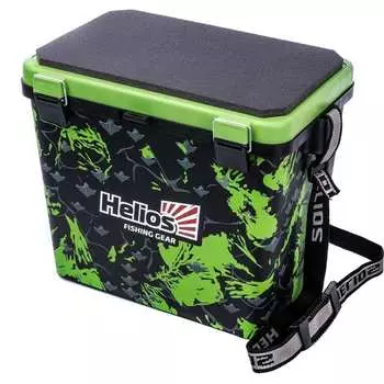 Рыболовный односекционный зимний ящик Helios SHARK HS-IB-19-SHG-1 316986