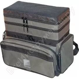 Рыболовный ящик-сумка-рюкзак salmo зимний пенопласт 3-х ярусный h-3 h-3lux