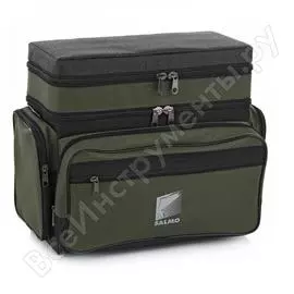 Двухъярусный зимний рыболовный ящик-рюкзак Salmo