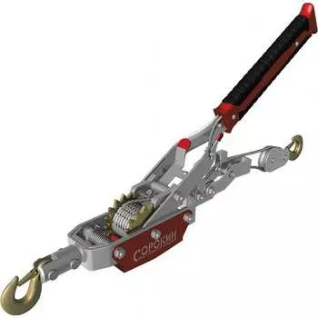 Рычажная с двойным храповым механизмом лебедка Сорокин