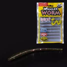 Съедобные искусственные слаги Lucky John LJ Pro Series WIGGLER WORM 140153-S21