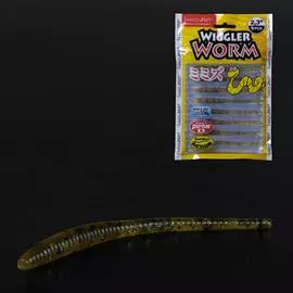 Съедобные искусственные слаги Lucky John LJ Pro Series WIGGLER WORM 140153-PA19