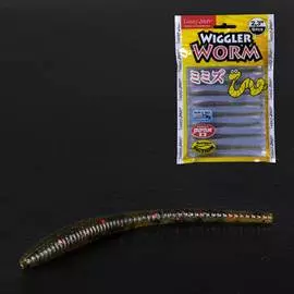 Съедобные искусственные слаги Lucky John LJ Pro Series WIGGLER WORM 140153-PA03