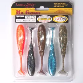 Съедобные искусственные виброхвосты Lucky John