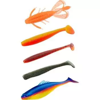 Съедобные искусственные виброхвосты Lucky John