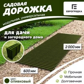 Садовая дорожка Еврогрядка EGDOR60x200ol