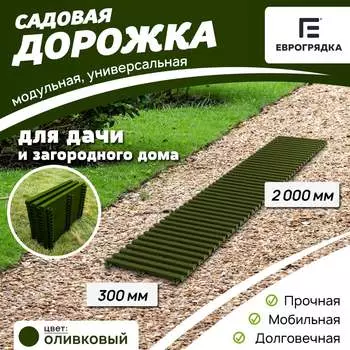 Садовая дорожка Еврогрядка EGDOR30x200ol