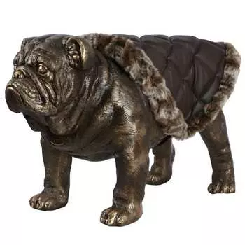 Садовая фигура BOGACHO Собака Сэр Винстон 77068/бронзовый