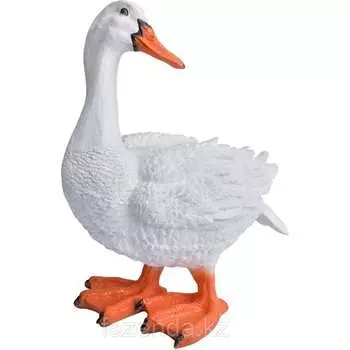 Садовая фигура ФлораПласт Гусь белый 16948