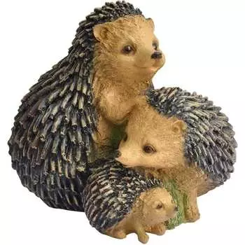 Садовая фигура ФлораПласт Ежики тройняшки 46116