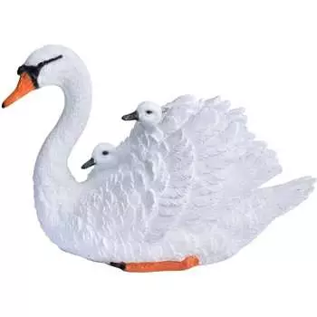 Садовая фигура ФлораПласт Лебедь с детьми сверху 67823