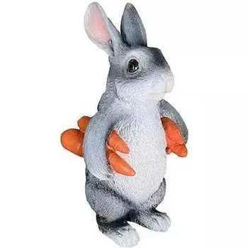 Садовая фигура ФлораПласт Заяц несет морковь 67818