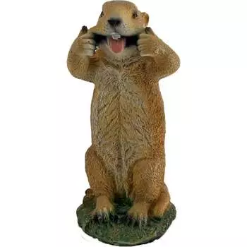 Садовая фигура ФлораПласт Бурундук показывает язык 67810