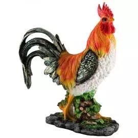 Садовая фигурка PARK Петух на бочке 169397