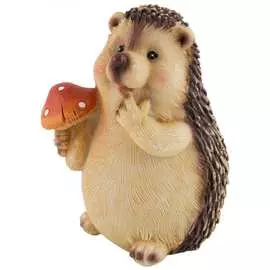 Садовая фигурка park ежик с мухомором 169288