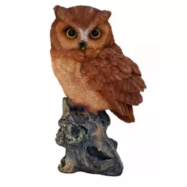 Садовая фигурка park сова на пеньке 169305