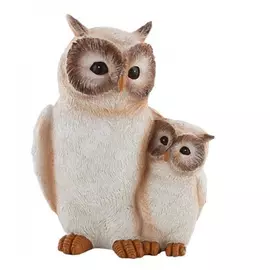 Садовая фигурка park сова с совенком 169295