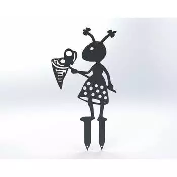 Садовая металлическая фигурка ООО Металекс Модель 2 115014