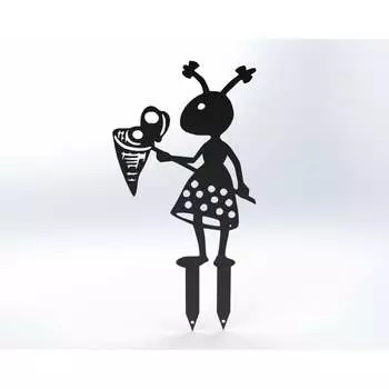 Садовая металлическая фигурка ООО Металекс Модель 2 115005