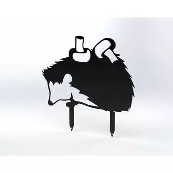 Садовая металлическая фигурка ООО Металекс Модель 3 115114