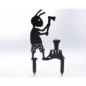 Садовая металлическая фигурка ООО Металекс Модель 3 115006