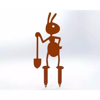 Садовая металлическая фигурка ООО Металекс Модель 4 115025