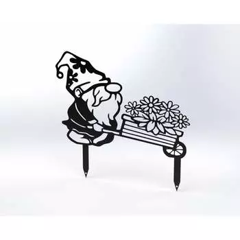 Садовая металлическая фигурка ООО Металекс Модель 4 115061