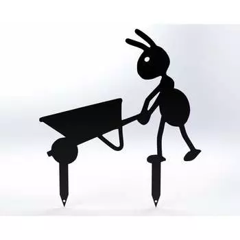 Садовая металлическая фигурка ООО Металекс Модель 5 115008