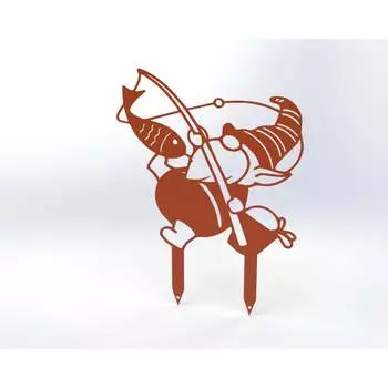 Садовая металлическая фигурка ООО Металекс Модель 5 115080